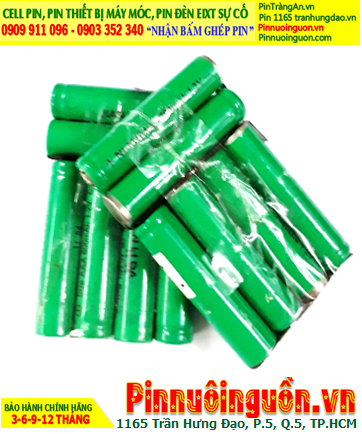 Pin máy bộ đàm 7.2v AAA800mAh _ Thay Cell pin máy bộ đàm NiMh 7.2v AAA800mAh