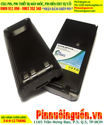 Pin sạc 7.2v-1800mAh, Nhận đóng pin Bộ đàm iCom 7.2v-1800mAh (NiMh 7.2v-1.8Ah) chính hãng