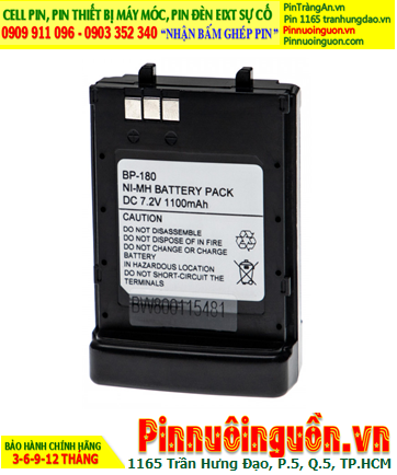 Pin sạc 7.2v-1100mAh, Nhận đóng pin Bộ đàm iCom 7.2v-1100mAh (NiMh 7.2v-1.1Ah) chính hãng