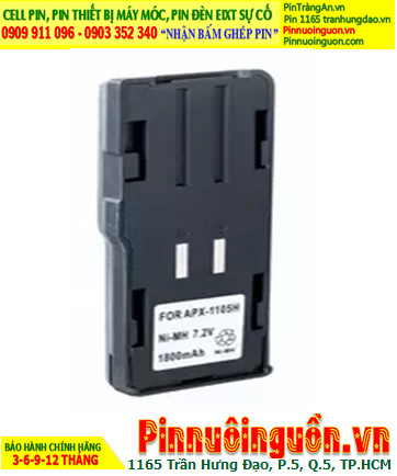 Uniden 7.2v-800mAh, Nhận đóng pin Bộ đàm Uniden 7.2v-800mAh (NiMh 7.2v-0.8Ah) chính hãng