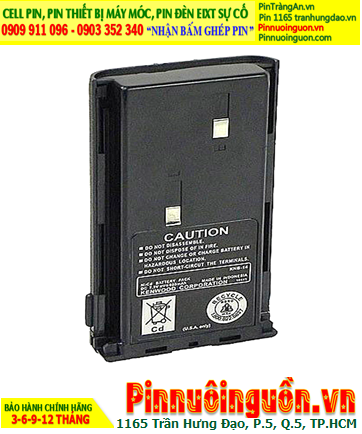 Kenwood 7.2v-1000mAh, Nhận đóng pin Bộ đàm Kenwood 7.2v-1000mAh (NiMh 7.2v-1.0Ah) chính hãng