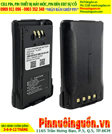 Kenwood 7.4v-2500mAh, Nhận đóng pin Bộ đàm Kenwood 7.4v-2500mAh (Lithium 7.2v-2.5Ah)