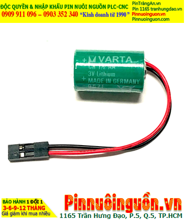 Varta CR1/2AA (CR1/2AA CR14250 Lithium 3v with 950mAh Battery) for PLC Memory Back-Up