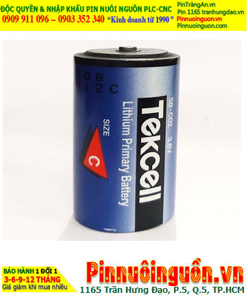 Tekcell SB-C02 size C 8500mAh lithium 3,6V  battery for PLC-CNC