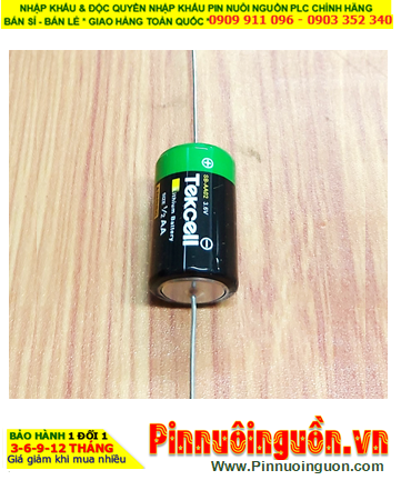 TEKCELL SB-AA02 size 1/2AA lithium 3,6V Battery for PLC-CNC