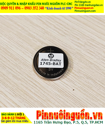 Allen Bradley AB 1745-BAS lithium 3V battery for PLC
