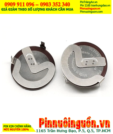 CMOS battery Panasonic ML-2020 lithium recharge 3V / in stock available for shipping