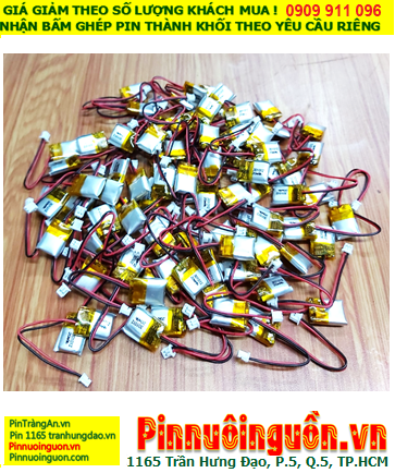 LiPolymer 301012 _Rechargeable Lithium 3.7v Battery with 60mAh for Bluetooth