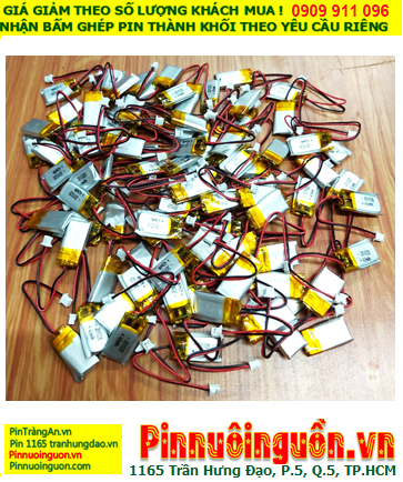 LiPolymer 301020 _Rechargeable Lithium 3.7v Battery with 120mAh for Bluetooth