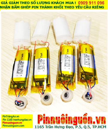 LiPolymer IP801437D3R2 _Rechargeable Lithium 3.7v Battery with 370mAh | in stock