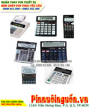 Batteries for Citizen desktop  calculators - Replace new batteries for all kind of calculators