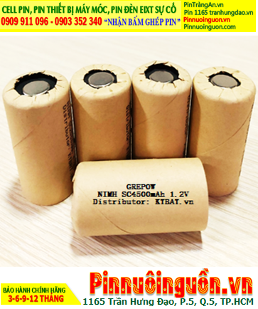 NiMh SC4500mAh 1.2v Rechargeable Battery | In stock now