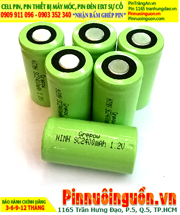 NiMh SC2400mAh 1.2v rechargeable Battery | In stock now