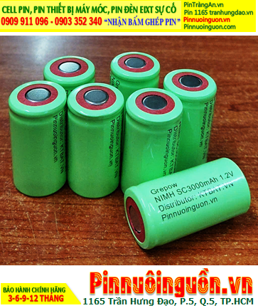 NIMH SC3000MAH 1,2V Battery | Available in stock ready for shipping