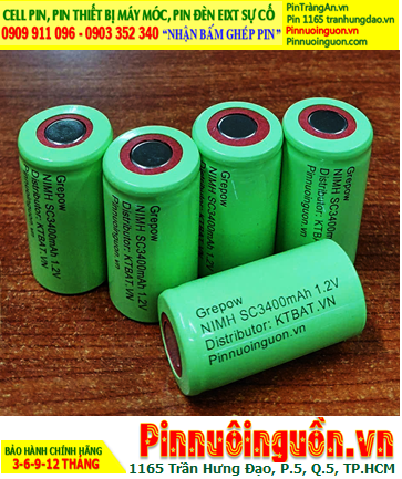 NIMH SC3400MAH 1,2V Battery | Available in stock ready for shipping