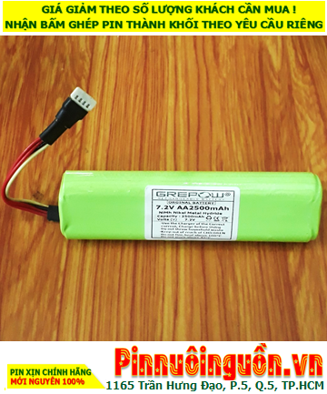 NiMh 7.2v-AA2500mAh (7.2v-2500mAh) Rechargeable Battery