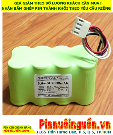 NiMh 9.6v-SC2000mAh (9.3v-2000mAh) Rechargeable Battery