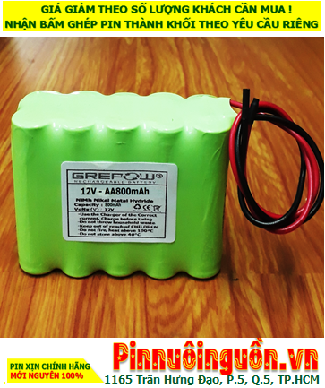 NiMh 12v-AA800mAh (12v-800mAh) Rechargeable Battery