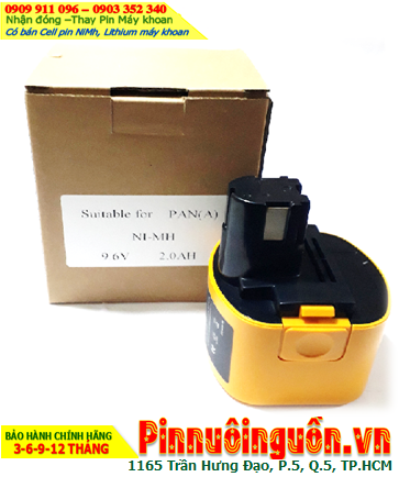 Panasonic 9.6v-2.0AH (NiMh 9.6v-2.0AH/2000mAh) Rechargeable Battery
