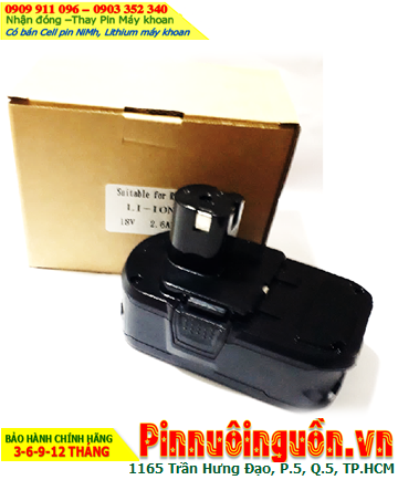 Ryobi 18v-2.6AH (Lithium 18v-2.6AH/2600MaH) Rechargeable Battery