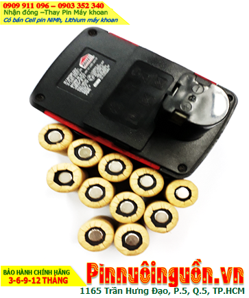 JOBMATE 18V-2000mAh NiMh Rechargeable Battery