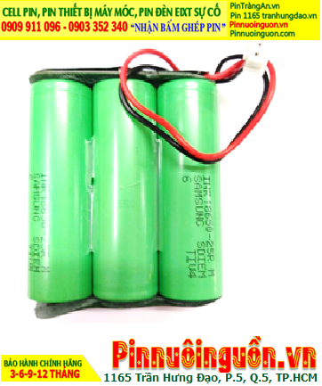 Pin sạc Lithium 11.1v-6000mAh; Nhận đóng Pin máy sơn Gel móng tay 11.1v-6000mAh Battery