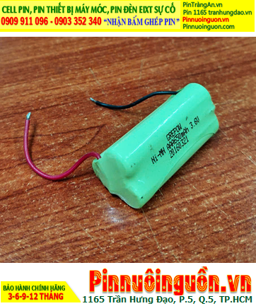 Pin sạc 3.6v-AAA650mAh, Pin sạc NiMh 3.6v-AAA650mAh, Pin sạc GREPOW 3.6v-AAA650mAh
