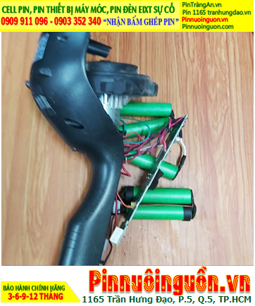 Pin sạc Lithium 18v-2500mAh, Nhận đóng pin mấy hút bụi 18v-2500mAh (Lithium 18v-2.5Ah) chính hãng