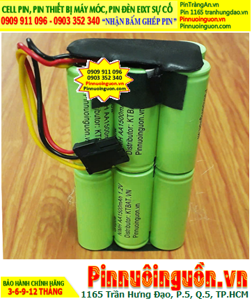 Pin sạc 14.4v-AA1500mAh; Pin máy hút bụi iRobot 14.4v-AA1500mAh (NiMh 14.4v-1.5Ah) chính hãng