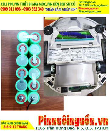Pin sạc 14.4v-SC2000mAh; Pin máy hút Sharp 14.4v-SC2000mAh; Nhận đóng pin iRobot 14.4v-SC2000mAh