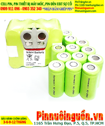 Pin sạc 14.4v-2200mAh, Pin hút bụi iRobot 14.4v-2200mAh, Nhận đóng pin iRobot 14.4v-2200mAh (NiMh 14.4v-2.2Ah)