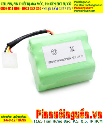 Pin sạc 7.2v-4000mAh, Pin hút bụi iRobot 7.2v-4000mAh, Nhận đóng pin iRobot 7.2v-4000mAh (NiMh 7.2v-4.0Ah)