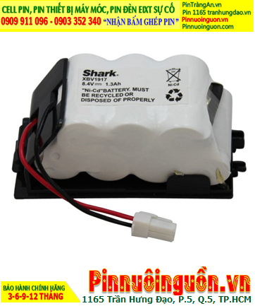 Shark 8.4v-1300mAh, Pin hút bụi iRobot Shark 8.4v-1300mAh, Nhận đóng pin iRobot 8.4v-1300mAh (NiMh 8.4v-1.3Ah)