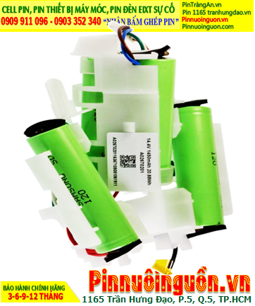 Pin sạc Lithium 14.4v-2600mAh; Pin hút bụi iRobot 14.4v-2600mAh, Nhận đóng pin 14.4v-2600mAh (Lithium 14.4v-2.6Ah)