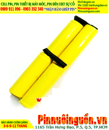 Pin sạc 7.2v-2000mAh, Pin chổi quét nhà 7.2v-2000mAh, Nhận đóng pin chổi quét nhà 7.2v-2000mAh
