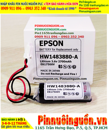 EPSON HW1483880-A, Pin nuôi nguồn PLC EPSON HW1483880-A chính hãng, Xuất xứ NHẬT