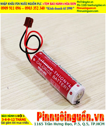 Maxell ER6VCT; Pin nuôi nguồn PLC Maxell ER6VCT 3.6v AA 2000mAh Lithium Thionyl Chloride