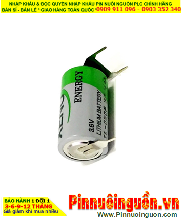 XENO XL-050F; Pin nuôi nguồn XENO XL-050F (CHÂN THÉP) 3.6v 1/2AA 1200mAh _Xuất xứ Hàn Quốc