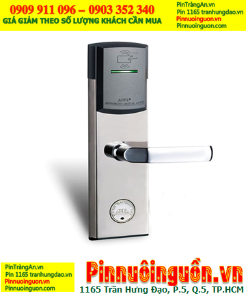 Adel 1800, Pin khóa vân tay Adel 1800, Pin khóa cửa từ Adel 1800