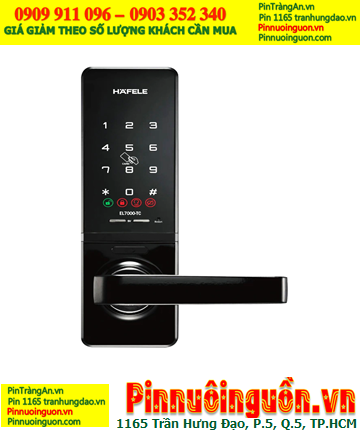 Hafele EL7000-TC, Pin cửa từ Hafele EL7000-TC, Pin cửa khóa vân tay Hafele EL7000-TC
