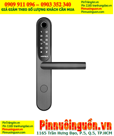 Hafele EL6500-TCS, Pin cửa từ Hafele EL6500-TCS, Pin cửa khóa vân tay Hafele EL6500-TCS