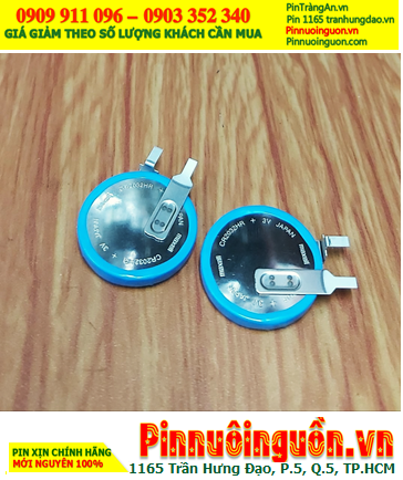 Maxell CR2032HR, Pin 3v lithium Maxell CR2032HR chân thép, Pin chịu được Nhiệt độ cao đến 125°C