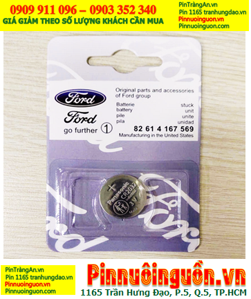 FORD CR2032; Pin Remote Ôtô FORD CR2032 lithium 3v |Giá cho Vỉ 1viên