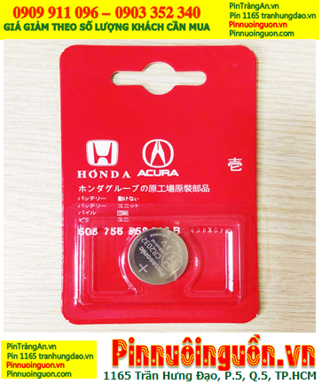 ACURA CR2032; Pin Remote Ôtô ACURA CR2032 lithium 3v chính hãng, Xuất xứ Indonesia