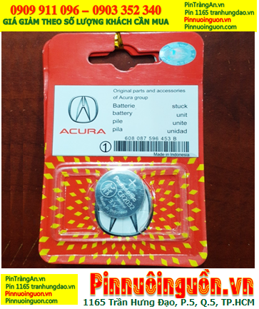 ACURA CR2032; Pin Remote Ôtô ACURA CR2032 lithium 3v chính hãng (Vỉ 01viên)
