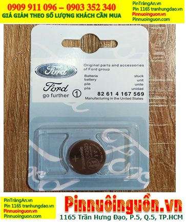 FORD CR2025; Pin Remote Ôtô FORD CR2025 lithium 3v |Giá cho Vỉ 1viên