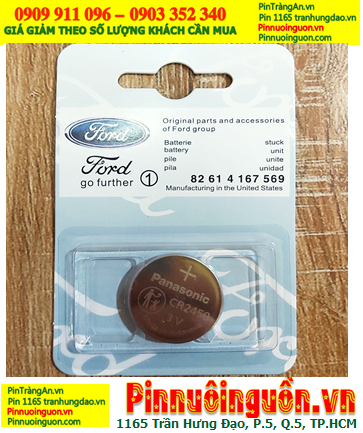 FORD CR2450; Pin Remote Ôtô FORD CR2450 lithium 3v |Giá cho Vỉ 1viên