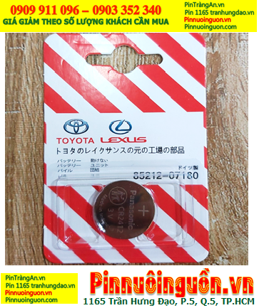 Toyota CR2412; Pin Remote Ôtô Toyota CR2412 lithium 3v |Giá cho Vỉ 1viên