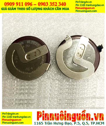 Panasonic VL2020, Pin Remote Ôtô Panasonic VL2020, Pin Remote BMW VL2020 (chân thép vòng) chính hãng