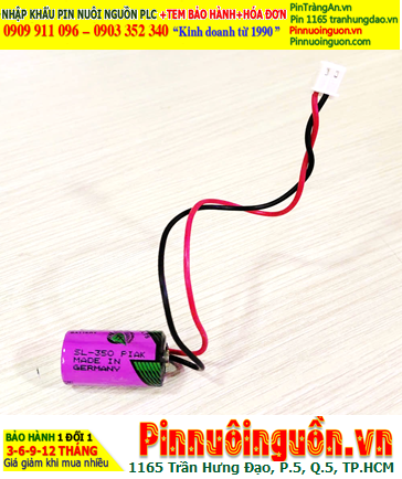 Tadiran SL-350 (Zắc PH2.54); Pin nuôi nguồn PLC Tadiran SL-350 lithium 3.6v 1/2AA 1200mAh chính hãng